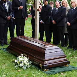 photobombing a dead at a funeral