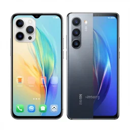 of a iphone 1 3 pro mixed with google pixel 6 mixed samsung galaxy s 2 1 with both front view and back view with 1 6 mega pixel camera