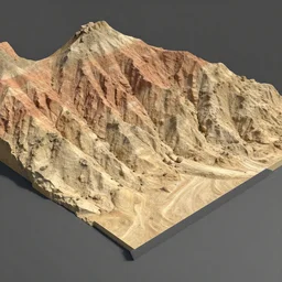 a sandbox 3 d model perspective on the tilted sedimentary layers of the eastern rocky mountain front range