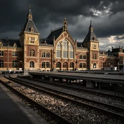 Arnhem central station by hr giger