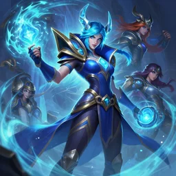 rek'sai league of legends wild rift hero champions arcane magic digital painting bioluminance alena aenami artworks in 4 k design by lois van baarle by sung choi by john kirby artgerm style pascal blanche and magali villeneuve mage fighter assassin