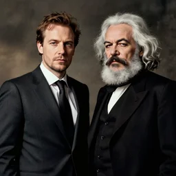 ben shapiro with karl marx