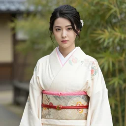 woman in a kimono by marvel studios