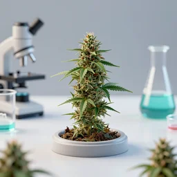cannabis science experiment conducted by everyday australians, octane render, vray split lighting, cartoon by pixar