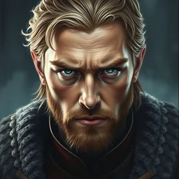 highly detailed oil painting, masterpiece portrait warrior male lannister, fantasy character portrait, dynamic pose, above view, top lighting, realistic shaded, perfect face, 8 k realistic, hyper detailed, digital painting, artstation, concept art, hyper detailed eyes, cinematic lighting, dynamic pose, above view
