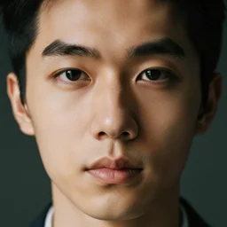 a male face