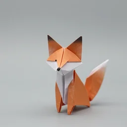 fox origami