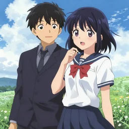 nazo no kanojo x by ueshiba riichi illustration