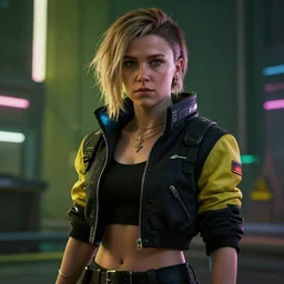 Millie Bobby Brown in Cyberpunk 2077