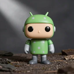 google android robot as a funko pop collectible figure