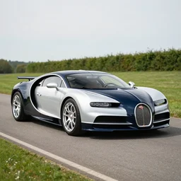 a Bugatti Chiron made in 1960