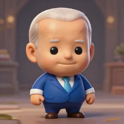 cute little anthropomorphic joe biden cute and adorable, pretty, beautiful, dnd character art portrait, matte fantasy painting, deviantart artstation, by jason felix by steve argyle by tyler jacobson by peter mohrbacher, cinema