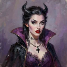 beautiful digital portrait painting of an attractive vampire queen by Cris Ortega, Papaninja and Artgerm —q 2 —ar 4:6