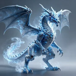 A monstrous dragon entirely made of void energy, highly detailed, HD