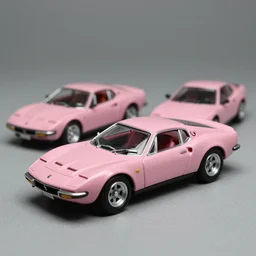 3 5 mm photo of pink pininfarina modulo car like pink phanter