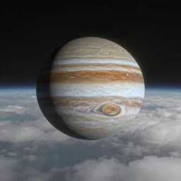 in the clouds of jupiter
