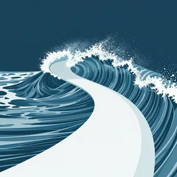 itsnicethat, wave path form animation