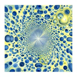 cell shaded optical illusion by dan hillier, color work by ethan van sciver