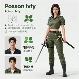 ana de armas as poison ivy, character sheet, concept design, contrast, kim jung gi, greg rutkowski, zabrocki, karlkka, jayison devadas, trending on artstation, 8 k, ultra wide angle, pincushion lens effect