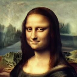 beautiful mona lisa face closeup as a gta 5 character, splash screen, hyperrealistic, trending on artstation