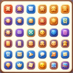 ui asset pack, gui, game sprites, bundle, buttons, frames, icons, 2 d, hd, pro