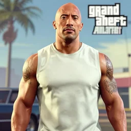 dwayne johnson in grand theft auto san andreas