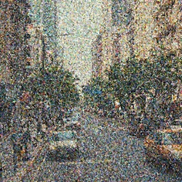 traffic on the street, artstation