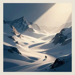 icee by disney concept artists, blunt borders, rule of thirds
