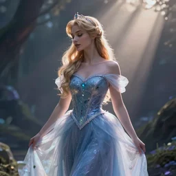 disney enchantress, sensual, dreamlike ethereal, digital art, wallpaper, hd,