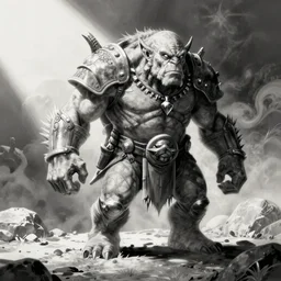 final fantasy orc, yoshitaka amano, akihiko yoshida, moebius