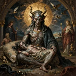 my sleep paralysis demon, religious iconography, historical art