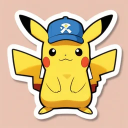 cute miss mascot pokemon sticker art, cronobreaker, beeple game icon