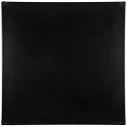 filled square canvas of the blackest black ink by karl gerstner, solid color, full frame, 8 k scan, no border