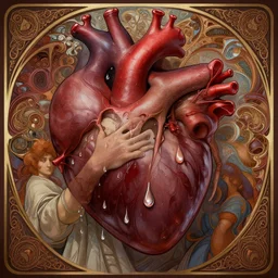 love, heartbreak, fibonacci, sweat drops, insane, intricate, highly detailed, digital painting, artstation, concept art, smooth, sharp focus, illustration, Unreal Engine 5, 8K, art by artgerm and greg rutkowski and alphonse mucha