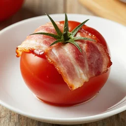 bacon wrapped tomato