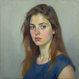 a painting in the style of loretta lux.