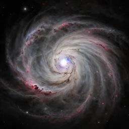 a photo of southern ring nebula, digital art, realistic, highly detailed