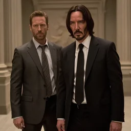 kevin hart as john wick, 4 k movie still
