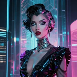 artdeco cyberpunk, 8 k