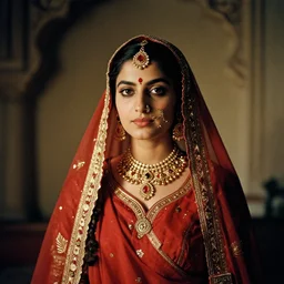 mughal princess vintage photography film noir. atmospheric lighting. highly detailed mughal painting. sharp focus, 8 k.