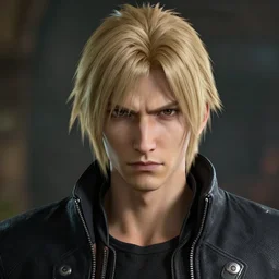 portrait of dante from devil may cry, medium length hair, high quality, unreal engine, highly detailed face, sharp focus, depth of field, ambient lighting, ray tracing, 4k, hdr, artstation trending,