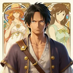 highly detailed vfx portrait of marco polo ( from honor of kings ) by eiichiro oda, makoto shinkai, alphonse mucha, sharp focus, art by artgerm and greg rutkowski!, backlit, harsh overhead sunlight, blue eyes!!, aquiline nose!!, stanley kybric, kaoru mori, detailed,