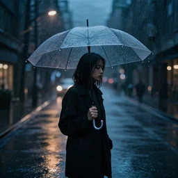 lofi night, rain