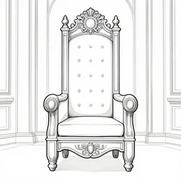 the throne room, line drawing, no - shadow, black and white, by makoto shinkai takashi takeuchi studio ghibli, akihiko yoshida