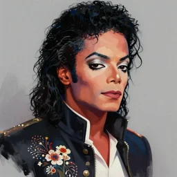 a digital painting art of benedict cumberbatch as michael jackson, by greg rutkowski, trending on artstation