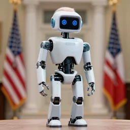 joe biden as a robot