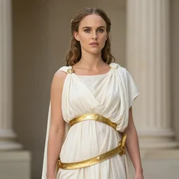 Natalie Portman as a Roman Goddess