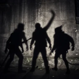 shadow monsters attacking London
