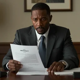 still image from the new michael mann thriller film'lamar jackson negotiates a contract'
