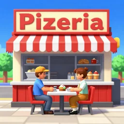 pizzeria simulator old 3 d ps 1 video game screenshot